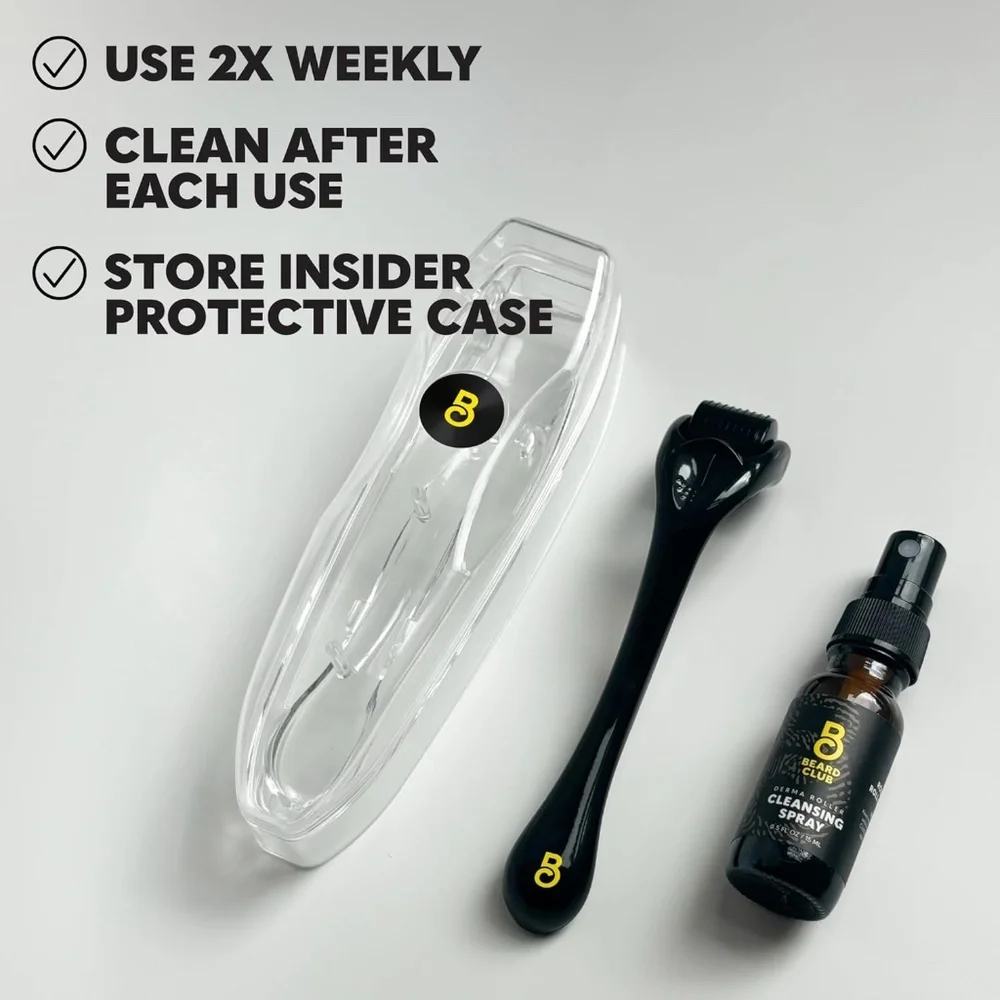The Beard Club Derma Roller for Face, Body And Scalp